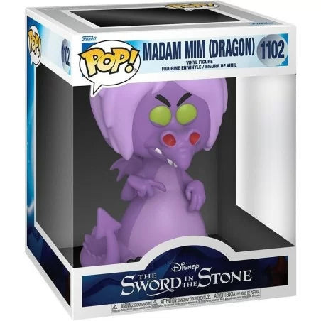 FUNKO POP! DISNEY: LA SPADA NELLA ROCCIA - 1102 MADAME MIM DRAGON 15CM