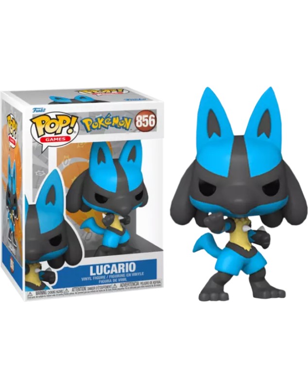 Pokemon Funko POP! Games Vinyl Figure Lucario 9 cm