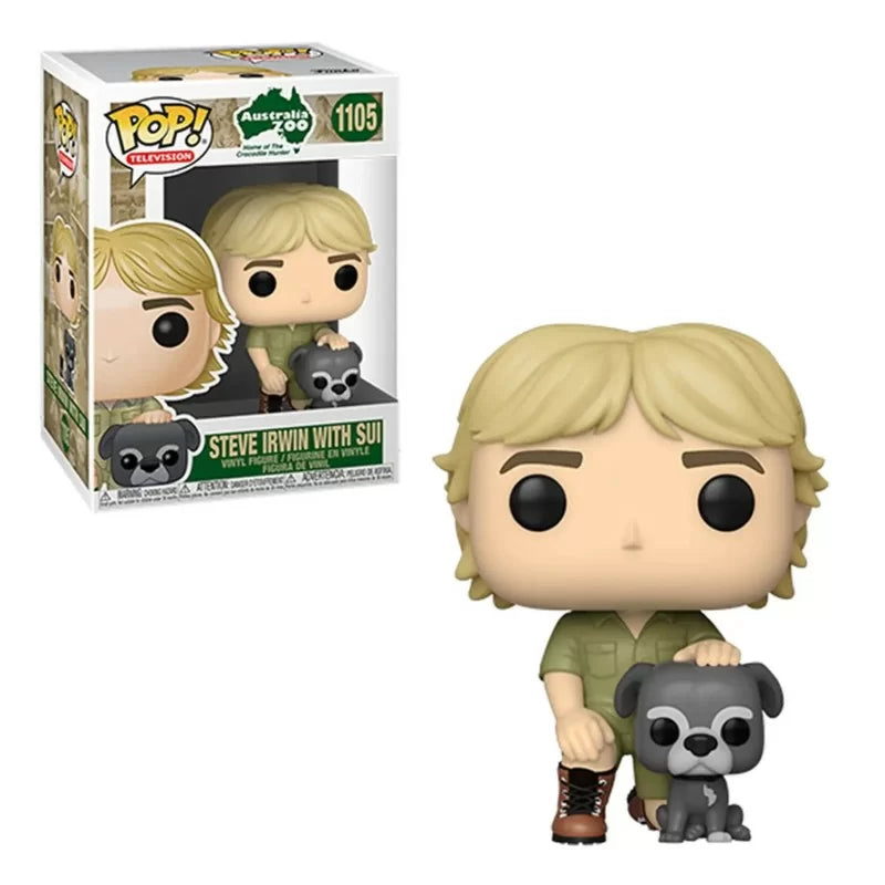 FUNKO POP! TELEVISION - AUSTRALIA ZOO - STEVE IRWIN CON SUI - 1105