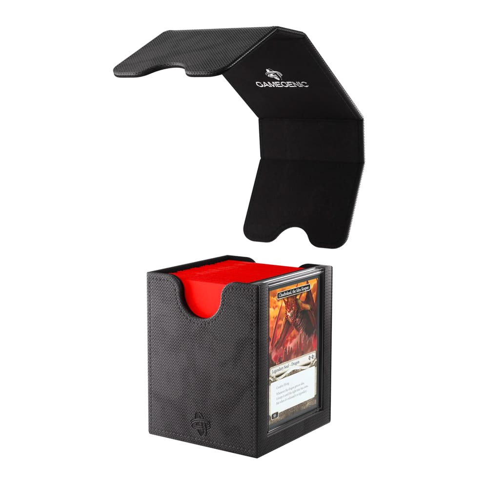 Squire Plus 100+ XL Gamegenic Nero - Deck Box - Portamazzo