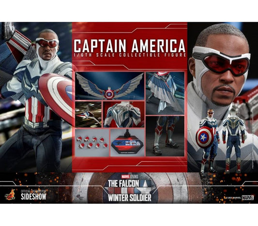 The Falcon and The Winter Soldier 1/6 Captain America 30 cm TMS040 HOT TOYS