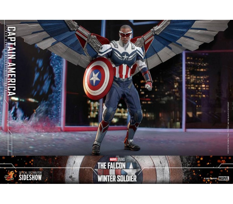 The Falcon and The Winter Soldier 1/6 Captain America 30 cm TMS040 HOT TOYS