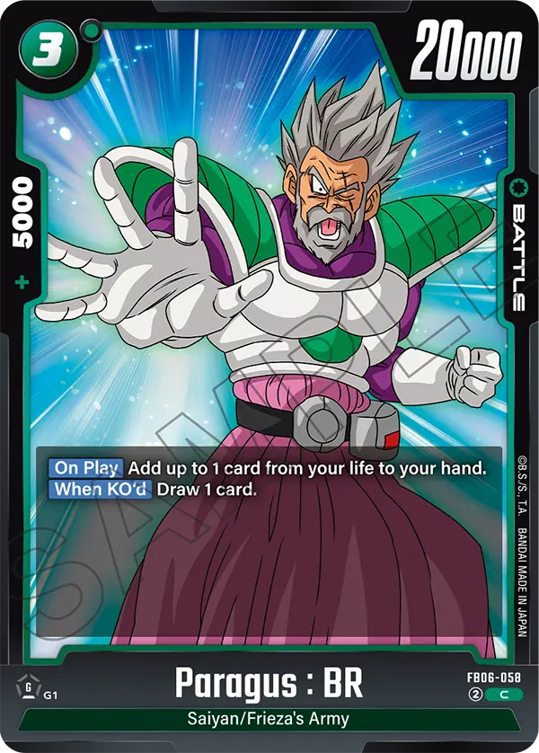 FB06-058 Paragus : BR
