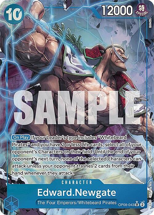 Edward Newgate Edward.Newgate OP-08: Two Legends ALTERNATIVE ALTERNATIVA