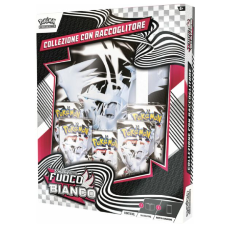 Pokemon Sv10.5 Collezione Con Raccoglitore Fuoco Bianco ITA ARRIVO PREVISTO: 18-07-2025