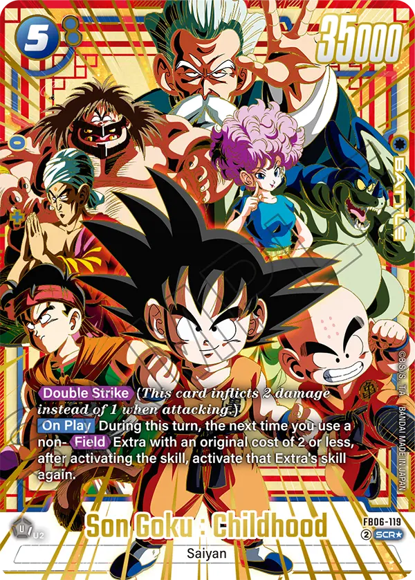 FB06-119 Son Goku : Childhood ALT ALTERNATIVA ALTERNATIVE
