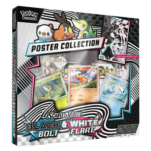 PKM - Scarlet & Violet 10.5 - Black Bolt & White Flare Unova Poster Collection - EN INGLESE COLLEZIONE CON POSTER