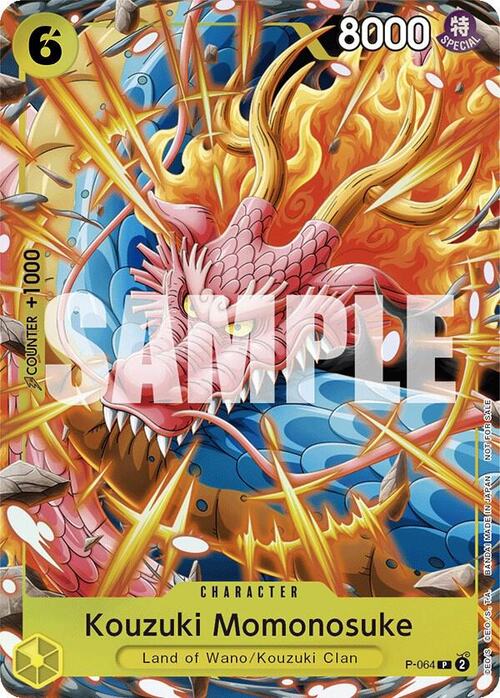🇬🇧 P-064 Kouzuki Momonosuke(Event Pack Vol. 4)Kouzuki Momonosuke Promos