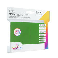 Matte Prime Green (100) Standard Size Gamegenic