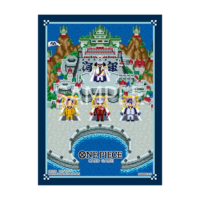 One Piece Card Game Sleeves I Tre Ammiragli Set 15 - Bustine Protettive Ufficiali