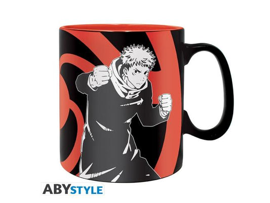 Jujutsu Kaisen - Tazza - 460 Ml - Group Black & White - Con Box - AbyStyle