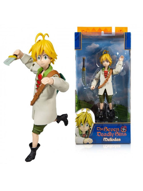 Action figure di circa 16 cm di altezza Meliodas - The Seven Deadly Sins - Action Figure - McFarlane Toys/Funimation.
