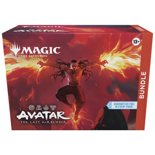 Magic The Gathering Avatar The Last Airbender Bundle - EN - 9 Buste Play Booster + Accessori Esclusivi