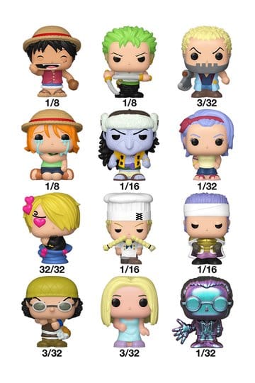 Funko Bitty Pop! One Piece - Mystery Singles | Mini Vinyl Figure Collezione