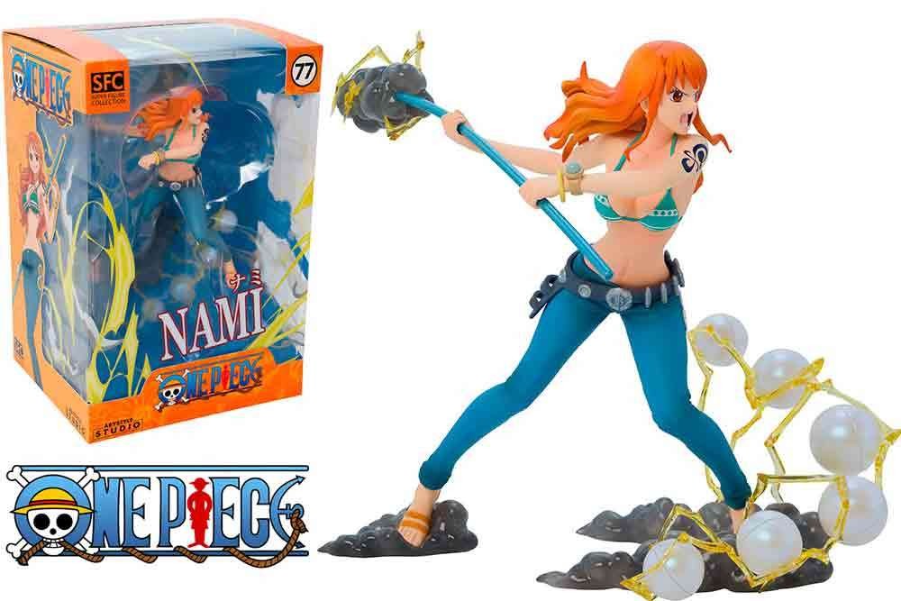 ABYSTYLE STUDIO SUPER FIGURE COLLECTION ONE PIECE NAMI - Statua