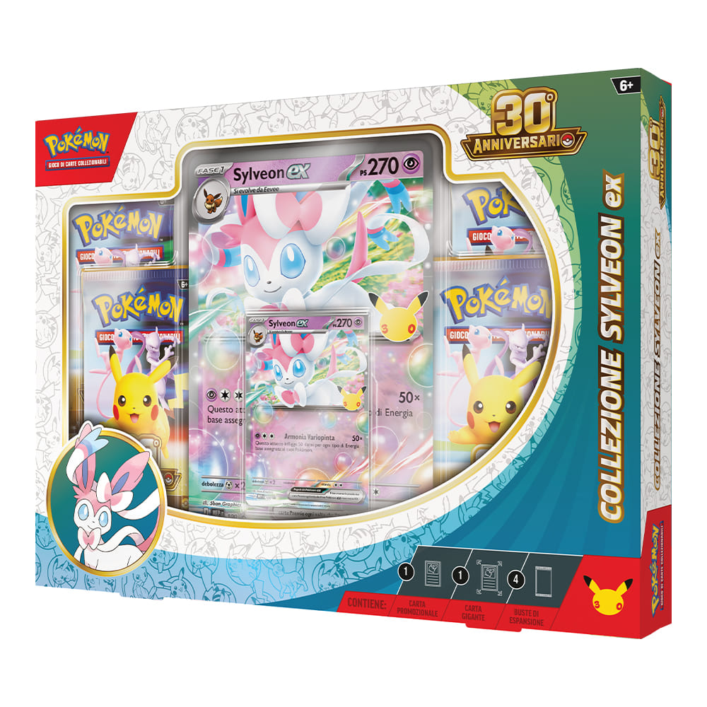 Pokémon TCG: Collezione 30° Anniversario Sylveon-ex IT