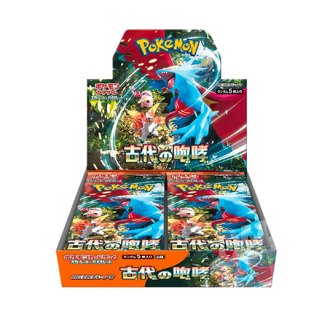 Pokémon Card Game Ancient Roar Display – 30 Buste (JP) sv4K