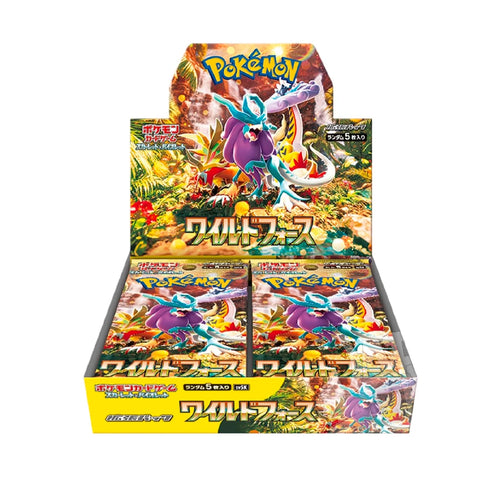 Pokémon Card Game Wild Force Display – 30 Buste (JP) sv5k