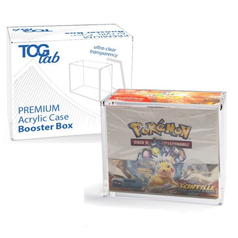 Premium Case Protettivo per Booster Box Magnetico in Plexiglass TCGLAB - ITA POKEMON
