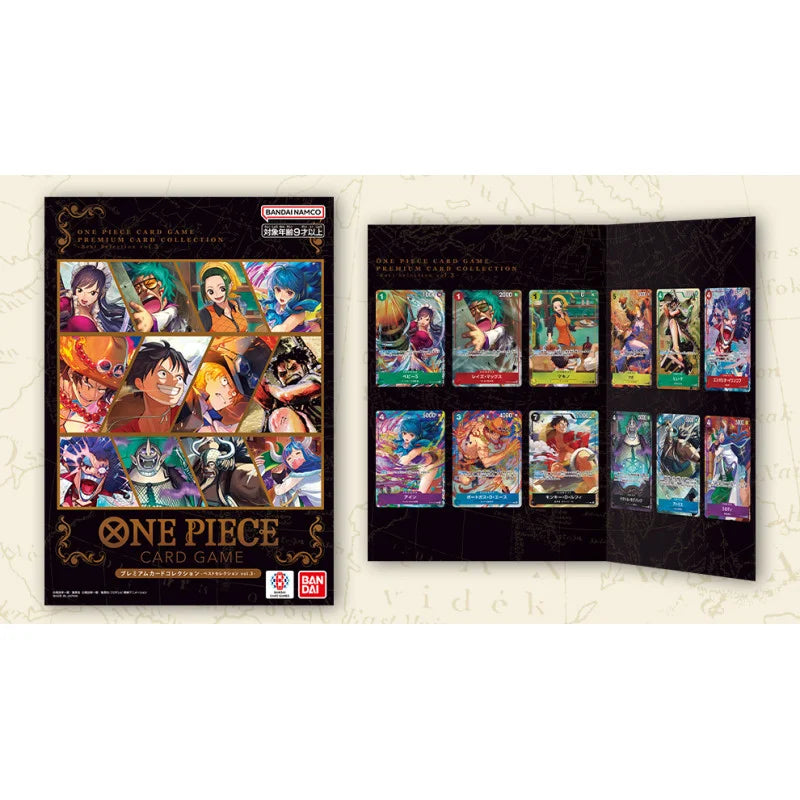 One Piece Card Game Premium Card Collection Best Selection Vol . 3 12 Carte Alternate Art Album ENG Open Box