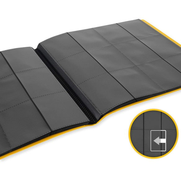 Raccoglitore a 12 Tasche (480 carte) - Giallo - TcgLab