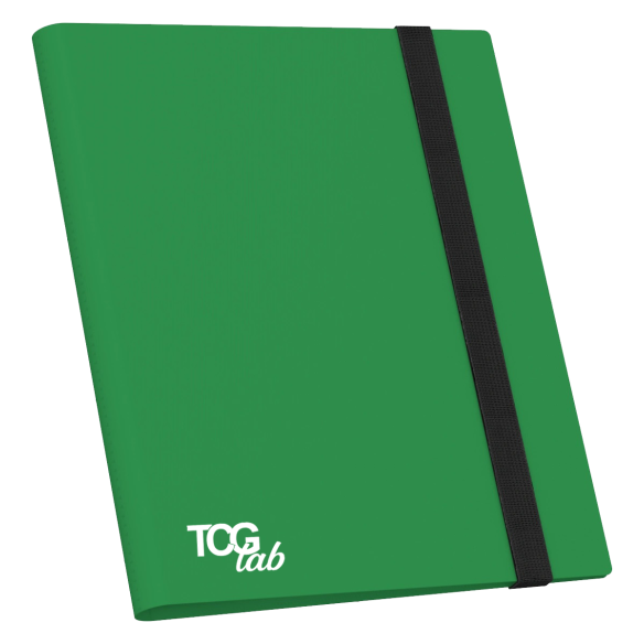 Raccoglitore 9 Tasche 360 Carte Verde TcgLab - Album Porta Carte TCG ITA
