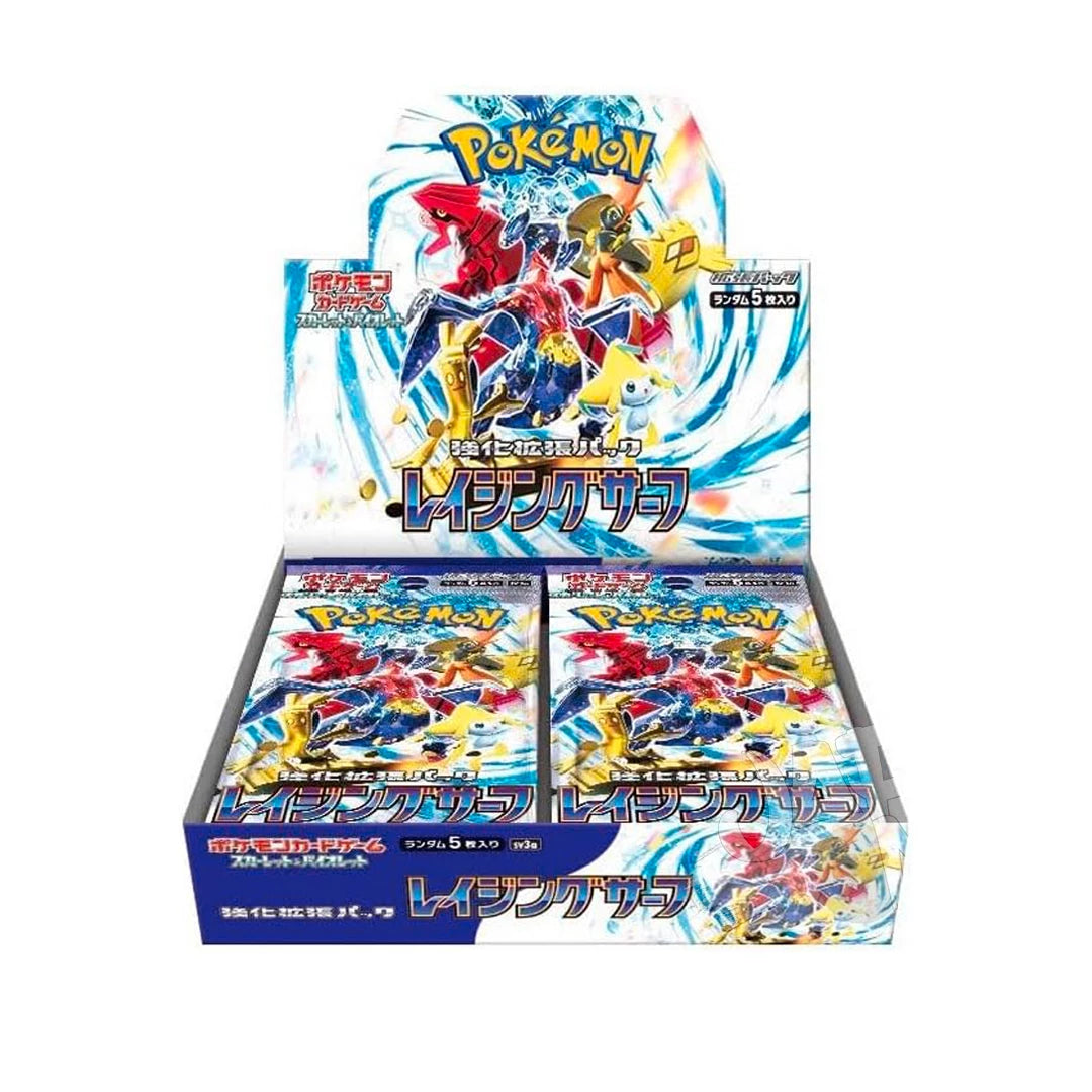 Pokémon Card Game Raging Surf Display – 30 Buste (JP) sv3a