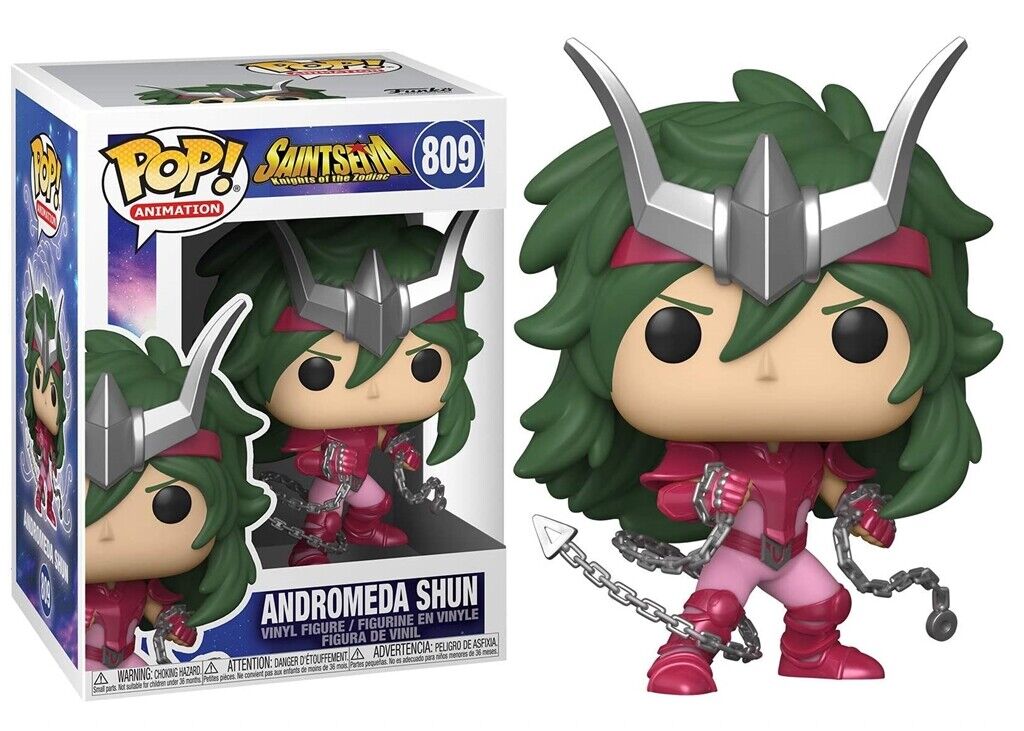 Funko POP! Animation Saint Seiya ANDROMEDA SHUN 809 Vinyl Figure