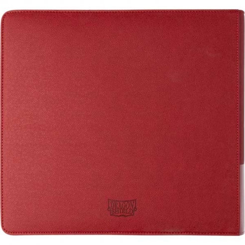 Album ad Anelli (12 tasche) - Zipster XL - Blood Red - Dragon Shield