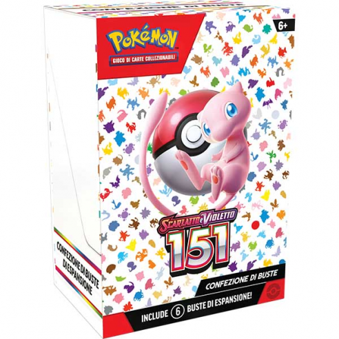 POKEMON - Bundle Confezione di Buste di Scarlatto e Violetto 151