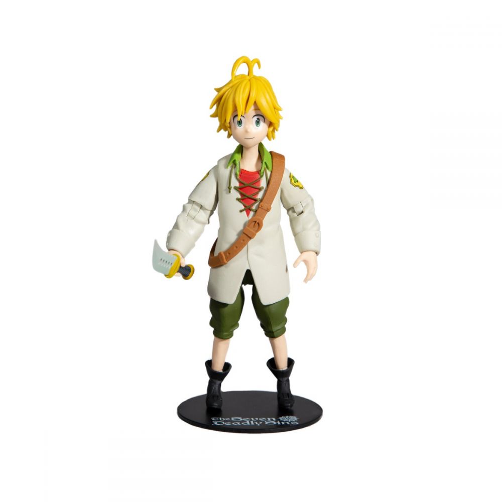 Action figure di circa 16 cm di altezza Meliodas - The Seven Deadly Sins - Action Figure - McFarlane Toys/Funimation.