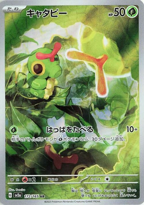 Caterpie(172/165) Caterpie Pokémon Card 151