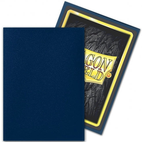 Dragon Shield Matte Sleeves Midnight Blue 100 Bustine Protettive Blu Notte Opache 63x88mm Standard