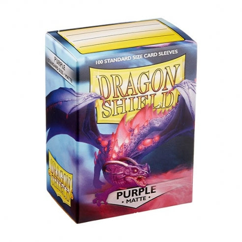Standard - Matte Purple (100 Bustine) - Dragon Shield