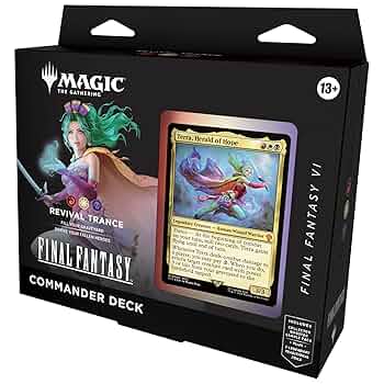 MTG Final Fantasy VII - Mazzo Commander Deck Magic the Gathering - Terra - Trance del Risveglio - ITALIANO