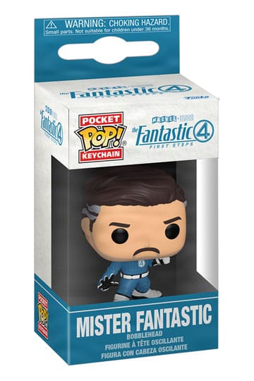 The Fantastic Four: First Steps Funko POP! Vinyl Keychains 4 cm Mister Fantastic – Keychain - Portachiavi Funko Pop Fantastici 4
