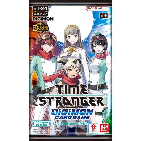 Time Stranger BT - 24 Display da 24 Buste Digimon Card Game ENG