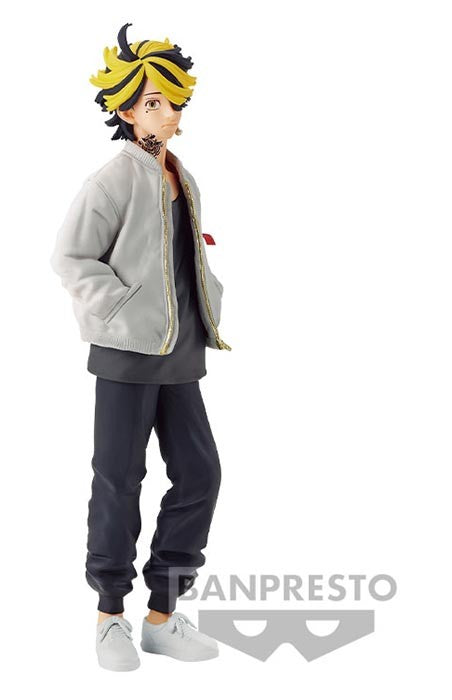 Tokyo Revengers Kazutora Hanemiya Figura 17cm Banpresto