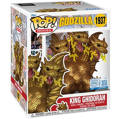 Funko Pop Movies 1937 Godzilla King Ghidorah Electric 15cm Figura Esclusiva