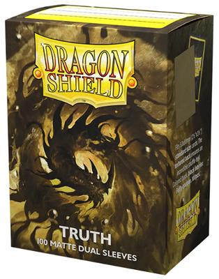 Dragon Shield Sleeves Standard Size Matte Dual Truth 100 Sleeves - Bustine Protettive TCG MTG Pokemon