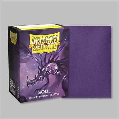 Dragon Shield Dual Matte Soul (Viola) - 100 Bustine Protettive