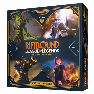 Riftbound League of Legends TCG Proving Grounds Starter Set 4 Mazzi Inglese Preordine