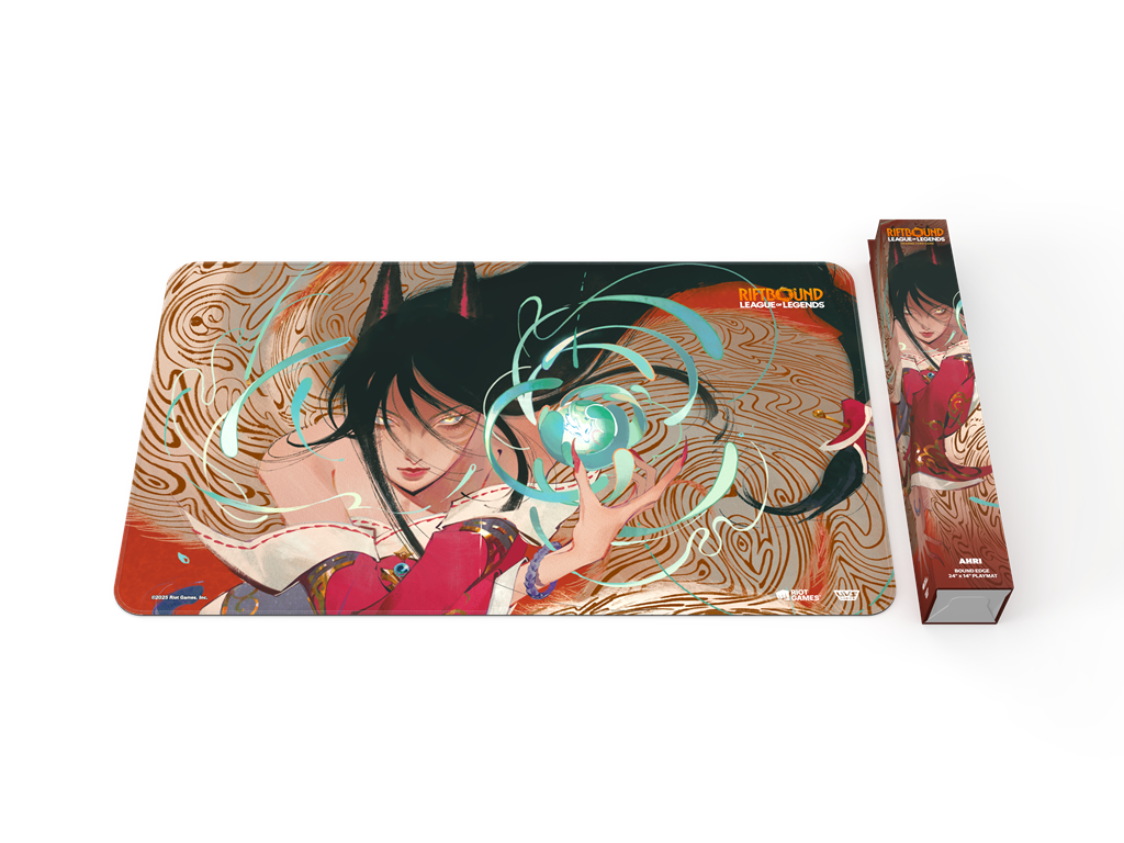 PREORDINE RIFTBOUND -  LEAGUE OF LEGENDS TCG - ORIGINS AHRI PLAYMAT - Tappetino da Gioco di Ahri