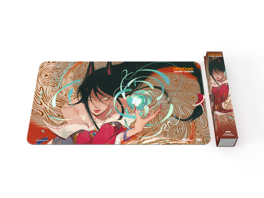 PREORDINE RIFTBOUND -  LEAGUE OF LEGENDS TCG - ORIGINS AHRI PLAYMAT - Tappetino da Gioco di Ahri