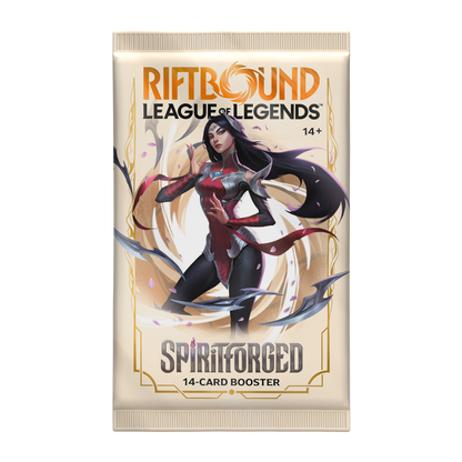 Riftbound League of Legends TCG Spiritforged Booster Display 24 Buste Inglese