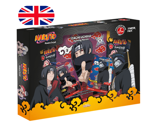 Naruto Mythos Konoha Shido Second Edition Special Pack Itachi Kisame ENG Trading Card Game