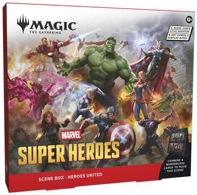 Magic: The Gathering | Marvel Super Heroes Scene Box - Heroes United - ENG