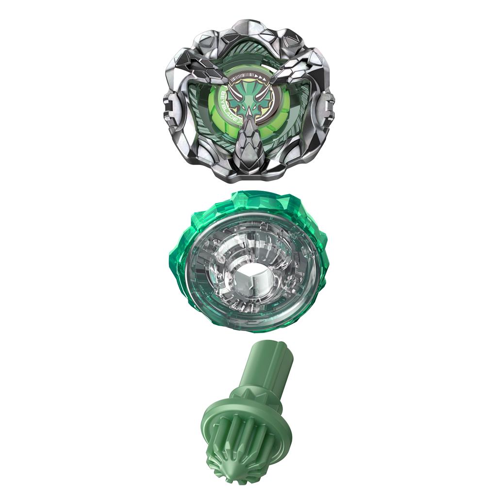 Hasbro Beyblade X Ridge Triceratops 9 - 80GN Booster Pack | Trottola Defense Type | Takara Tomy
