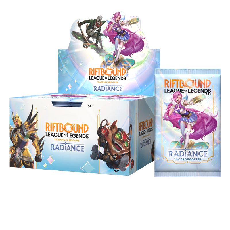 Riftbound League of Legends TCG - Radiance Booster Display 24 Packs ENG