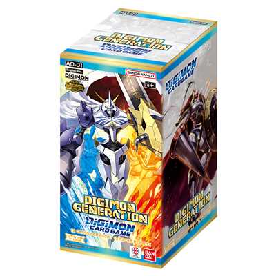 Digimon Card Game Display Box Advanced Booster Digimon Generation AD - 01 ENG